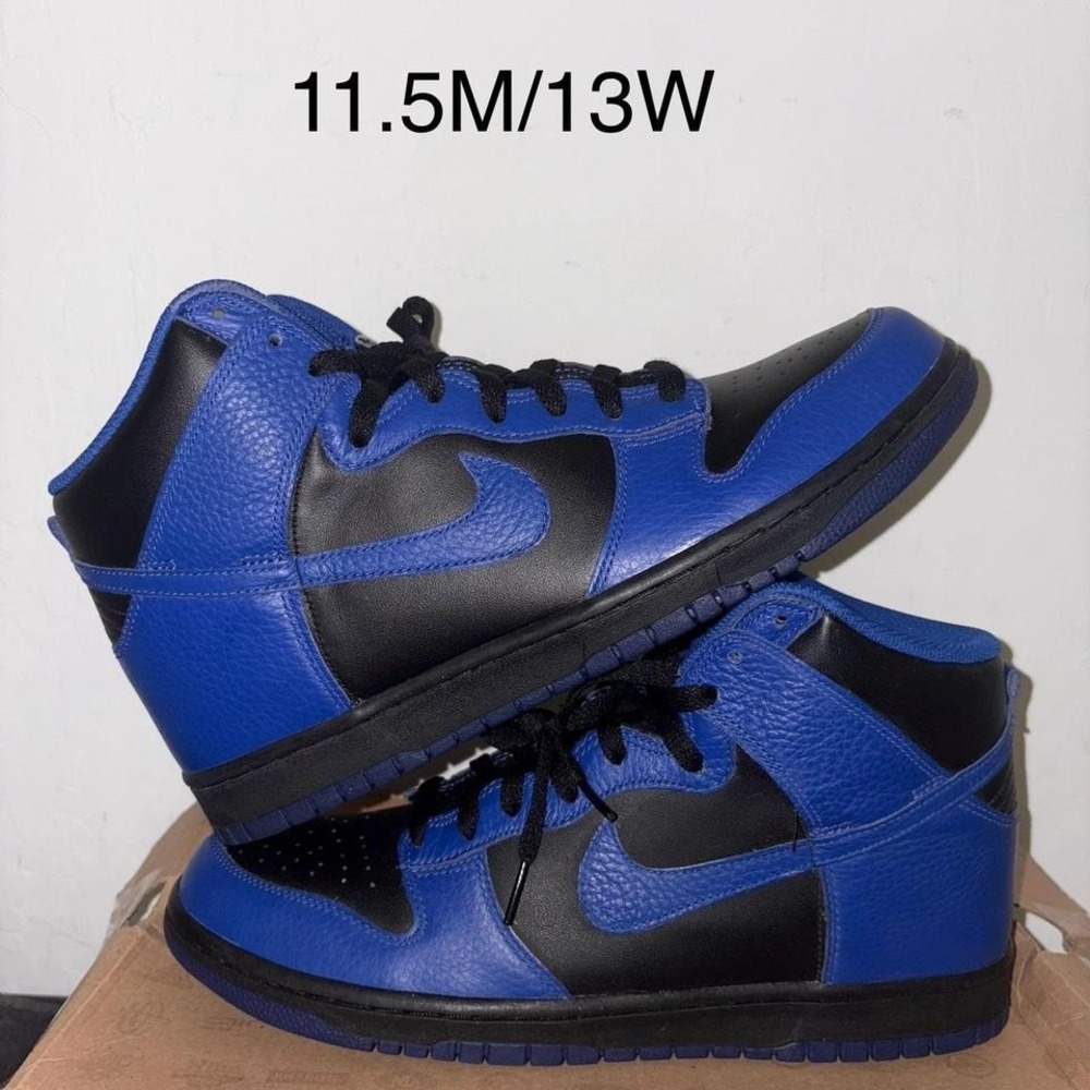 Nike Dunk High "Black/Old Royal" (Size 11.5M)